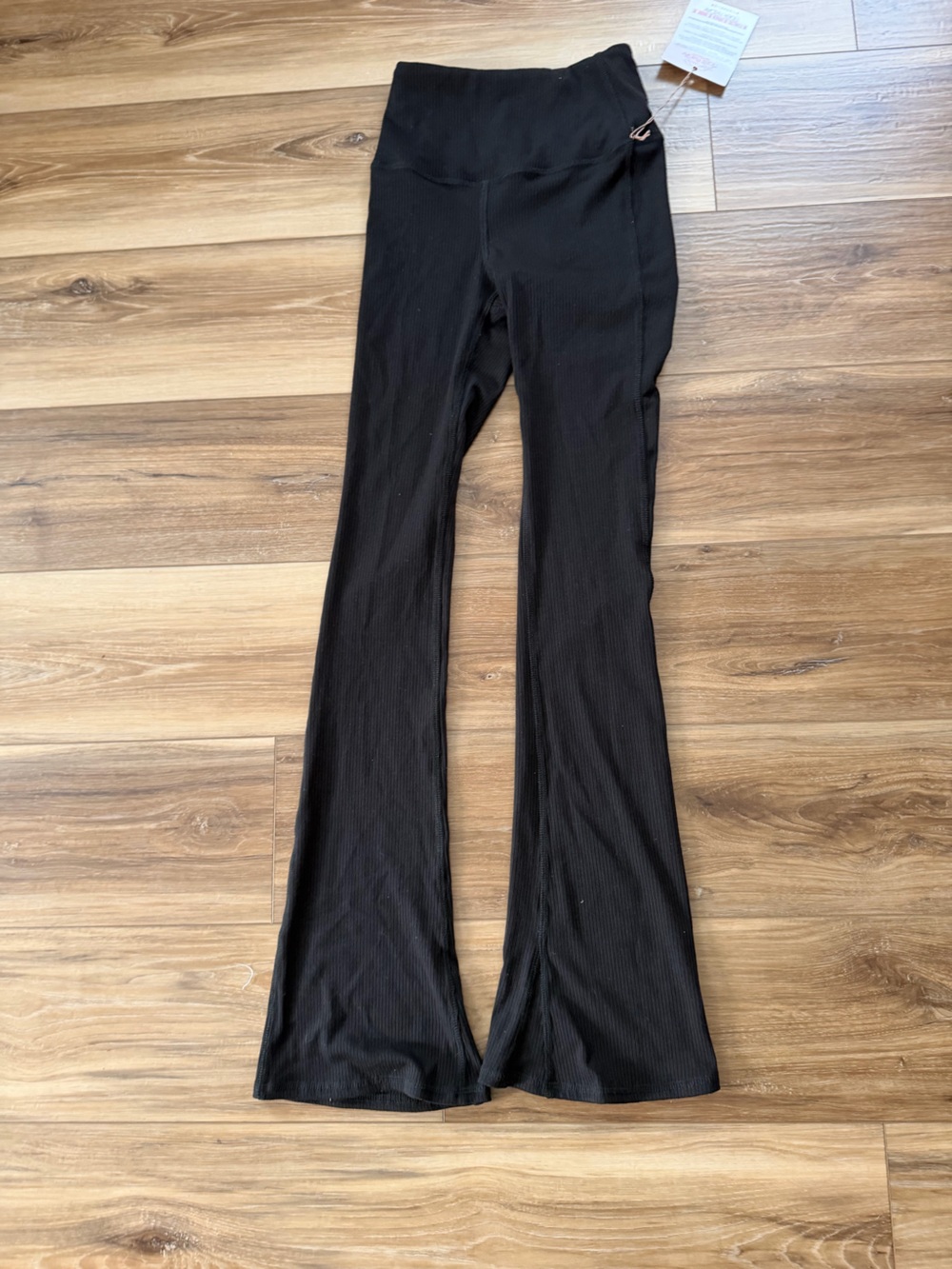 Tiger Friday  Ribbed Flare Leggings - adult small NWT dance convention wear